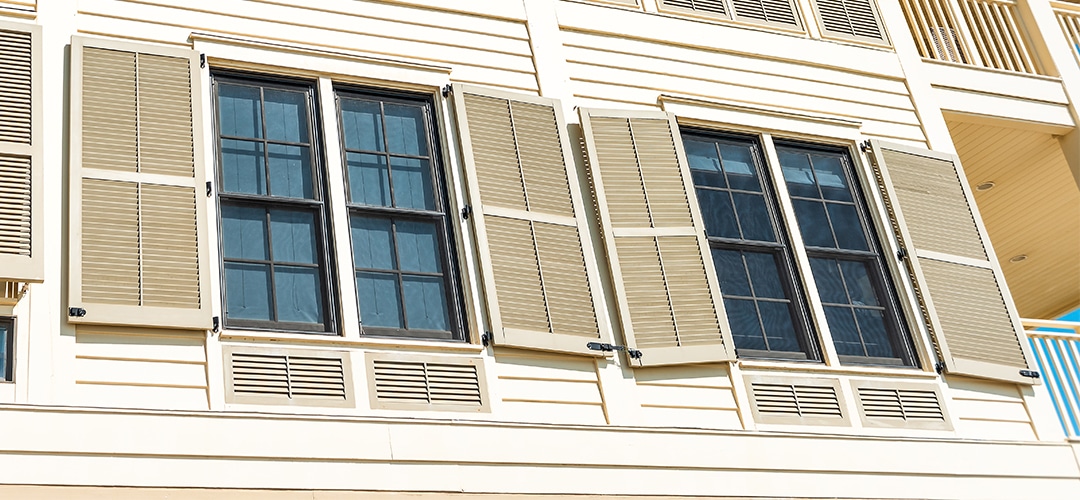 Colonial Shutters for Hurricane Window Protection Options