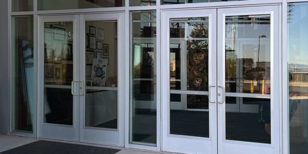 Security window glazing.